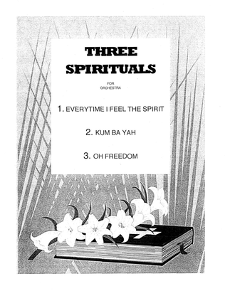 Book cover for Three Spirituals