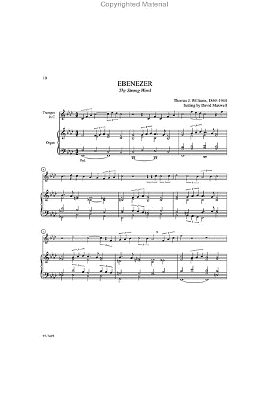 Final Stanzas: Hymn Settings for Organ and Descanting Instrument, Vol. 3 Organ scores gallery preview page 8