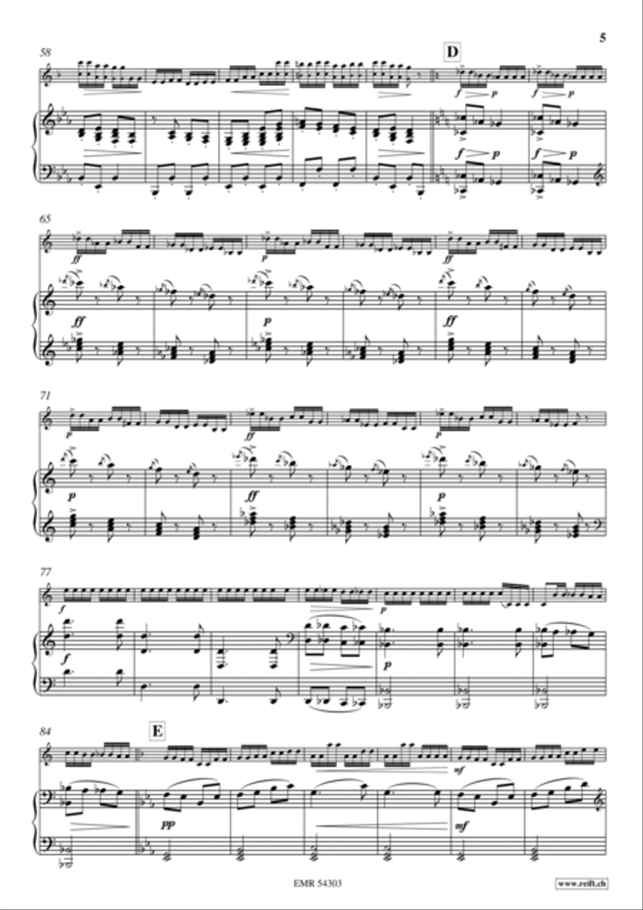 Elfentanz Elfentanz Euphonium scores gallery preview page 6