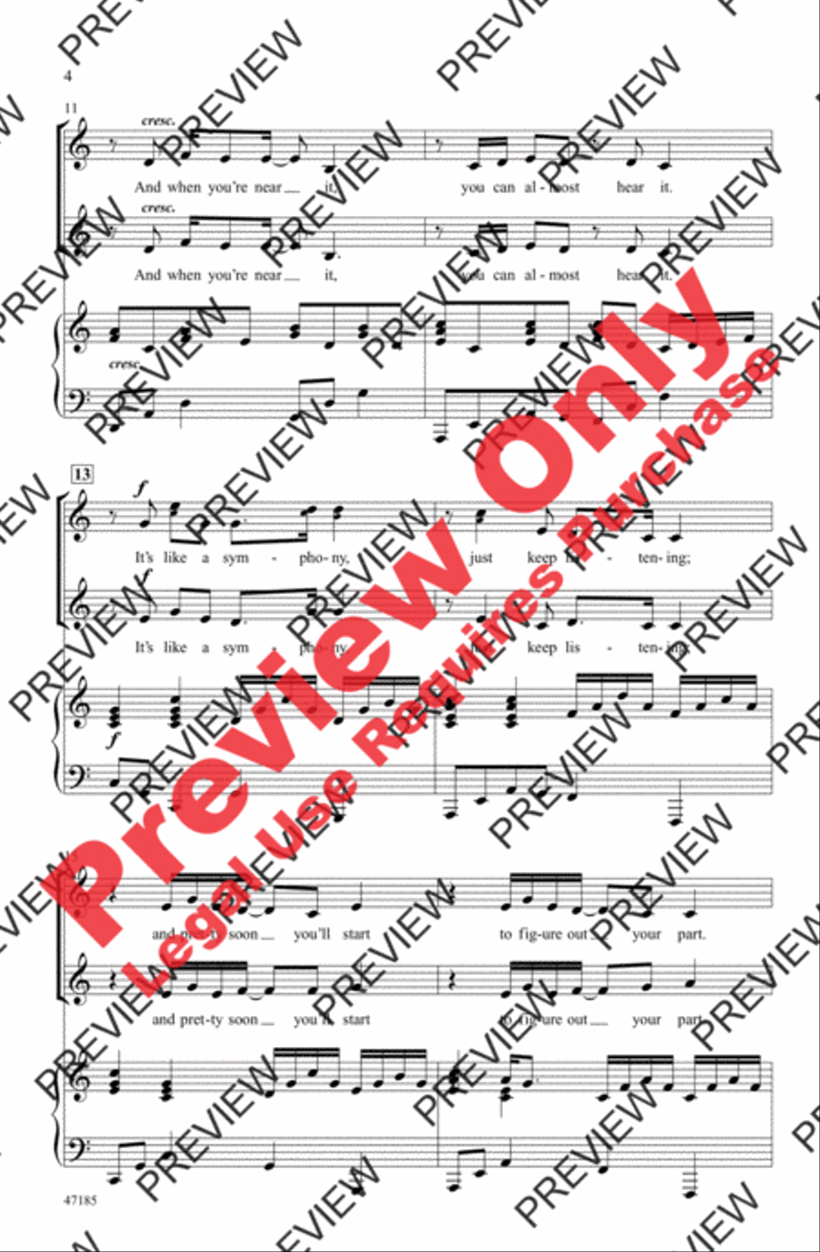 Glorious 2-Part scores gallery preview page 4