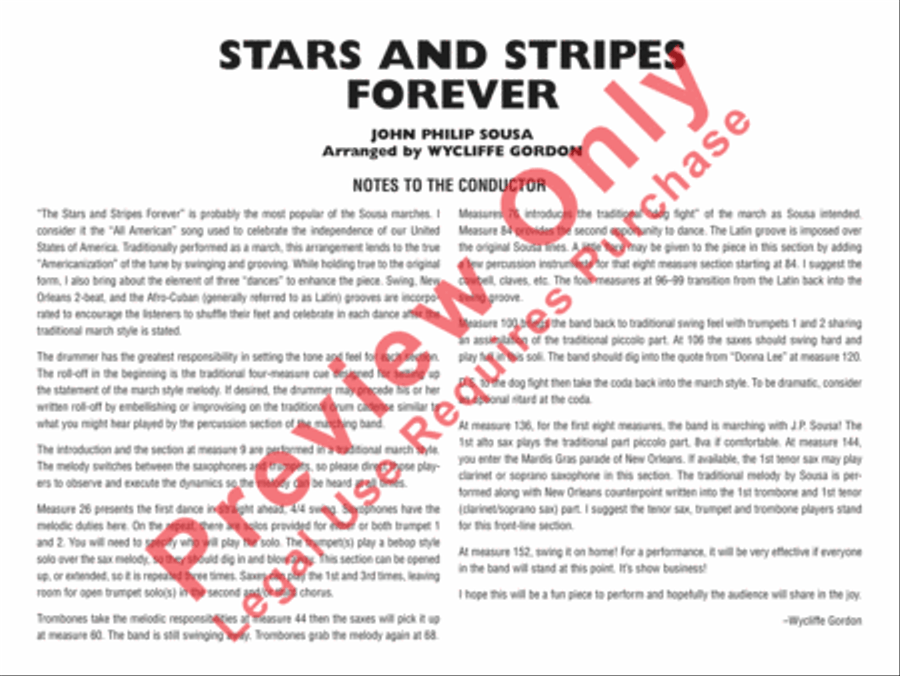 Give It All You Got Marching Band scores gallery preview page 3