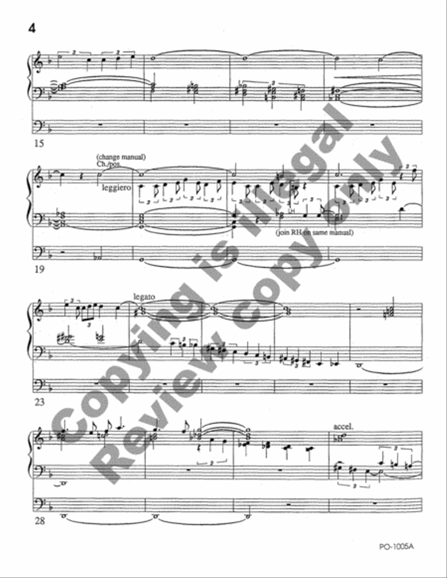 American National Holidays Suite - Book I Organ scores gallery preview page 4