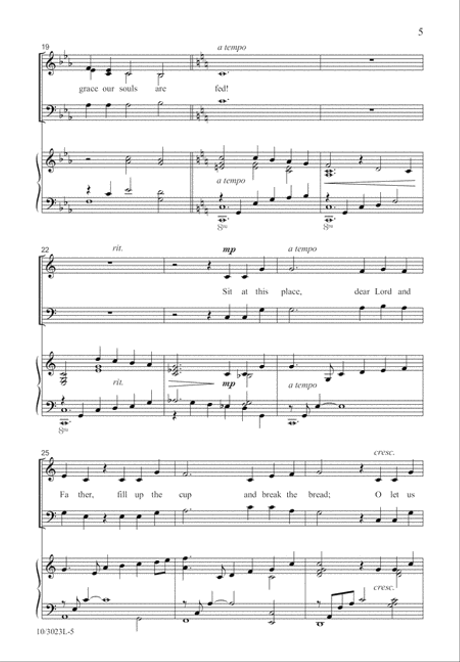 Bread of the World 3-Part scores gallery preview page 5