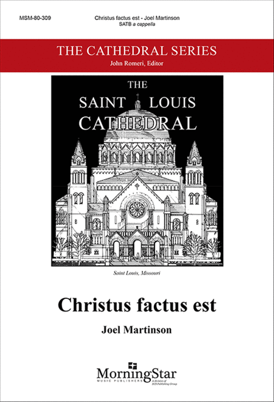Christus factus est Christus factus est 4-Part scores gallery preview page 1