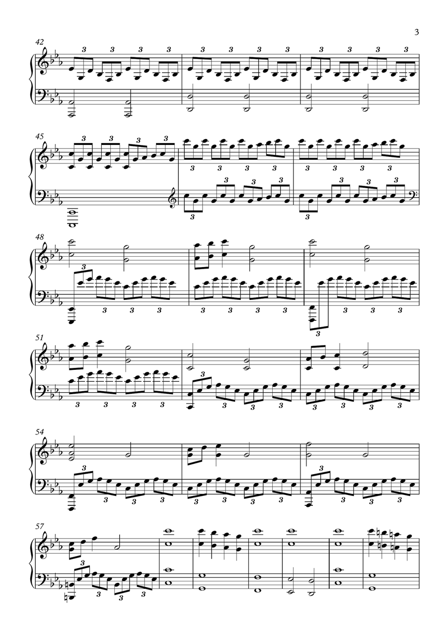 Game Of Thrones Game Of Thrones Piano Solo scores gallery preview page 3