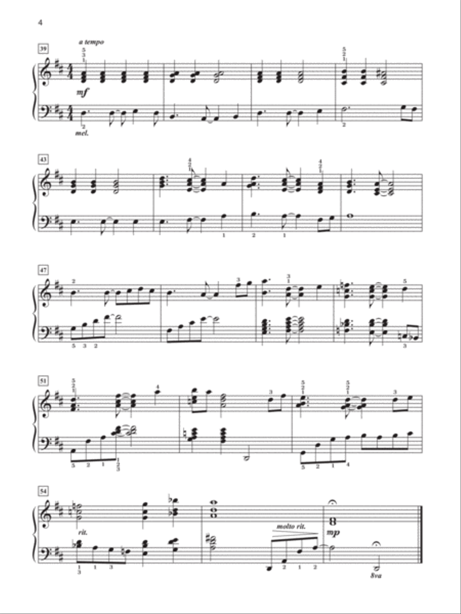 Offertories for Worship: Hymns: Piano Arrangements for Offerings or Other Occasions Piano Solo scores gallery preview page 4