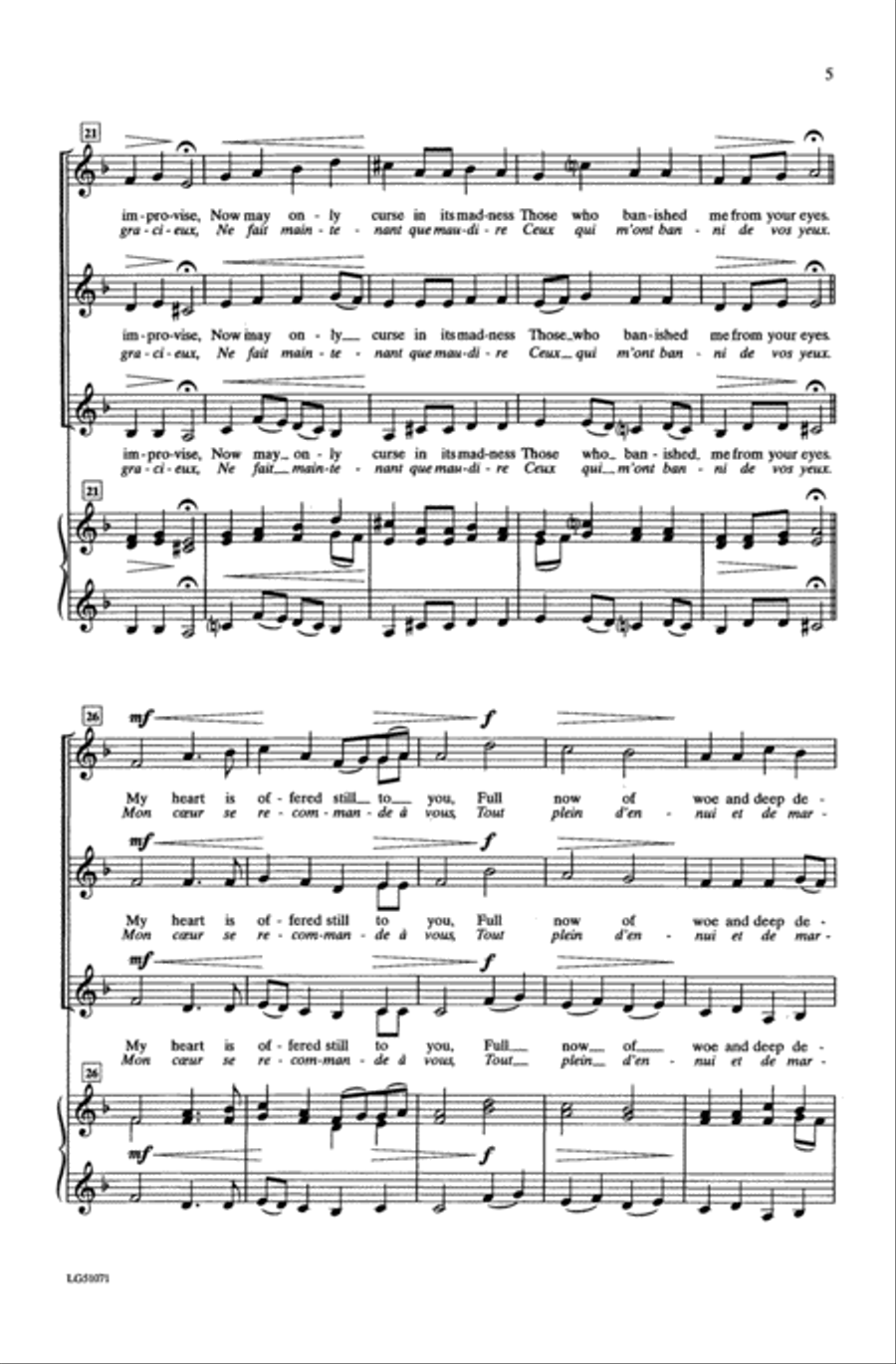 My Heart Is Offered Still to You Women's Choir scores gallery preview page 10