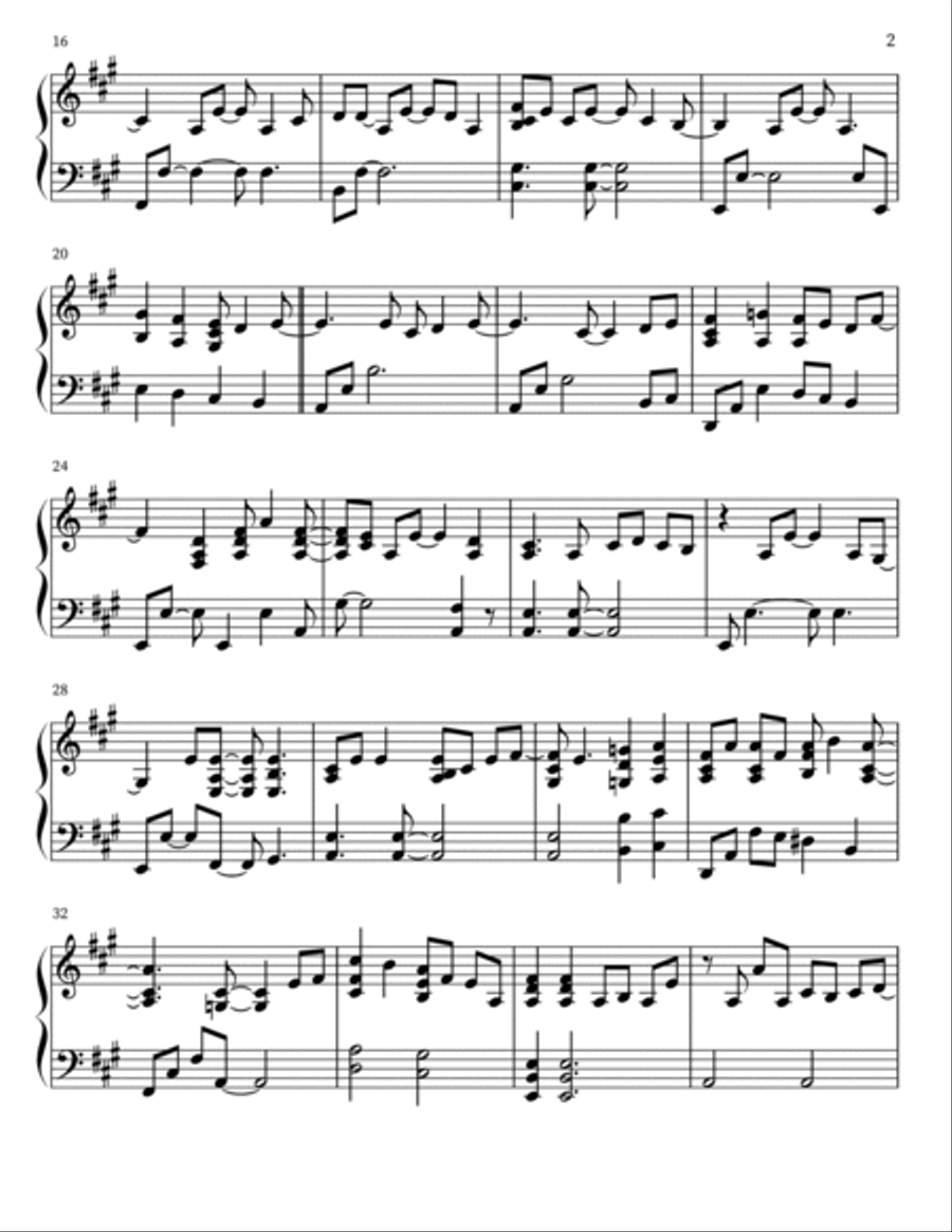 You've Got A Friend Piano Solo scores gallery preview page 3