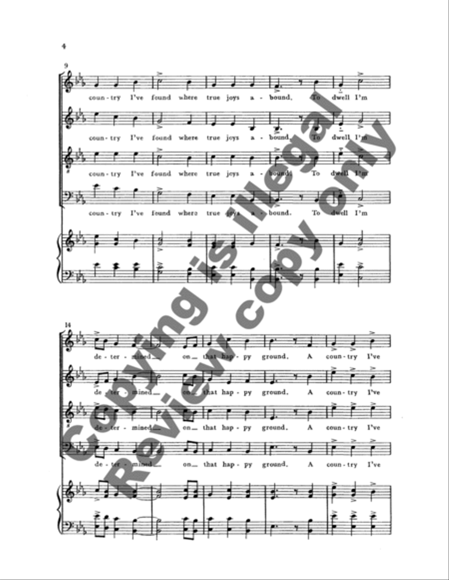 Sweet Harmony 4-Part scores gallery preview page 10