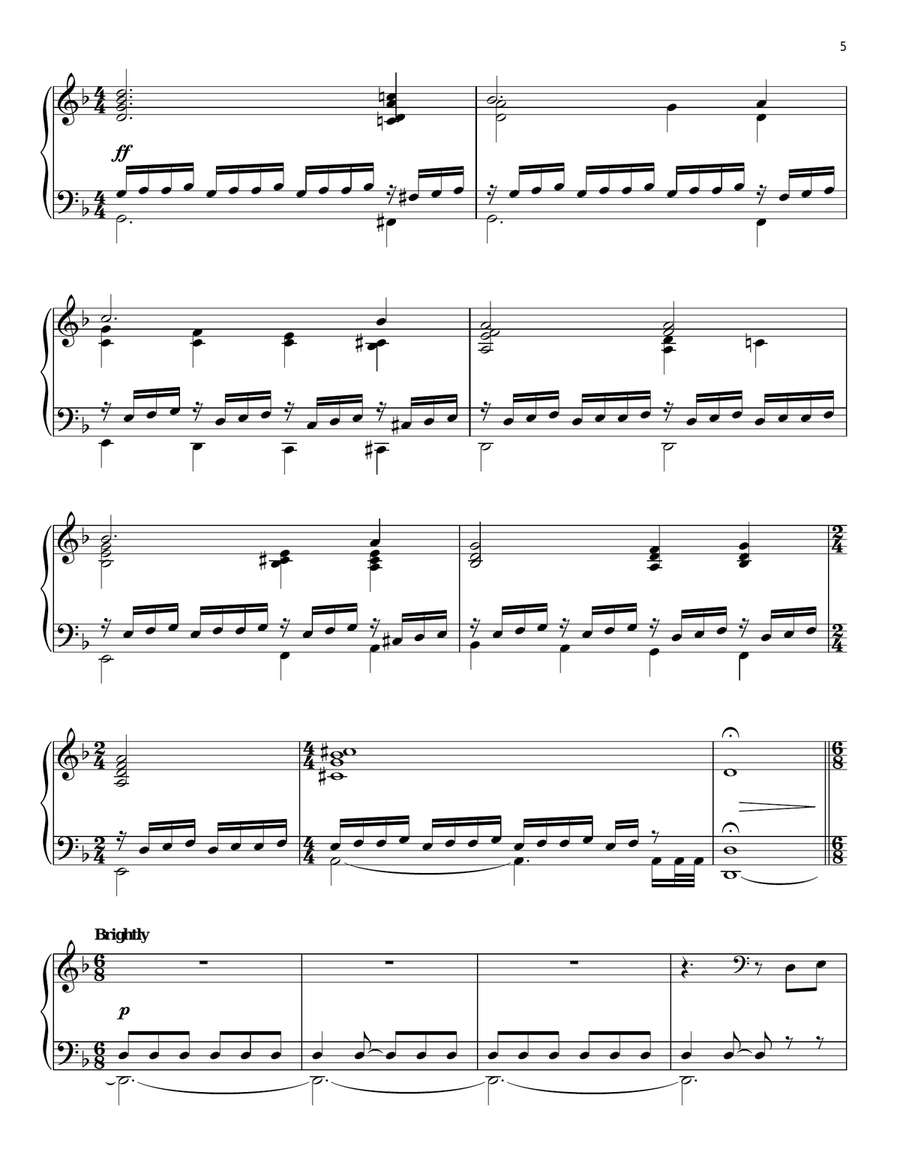 I Don't Think Now's The Time (from Pirates Of The Caribbean: At World's End) Piano Solo scores gallery preview page 5