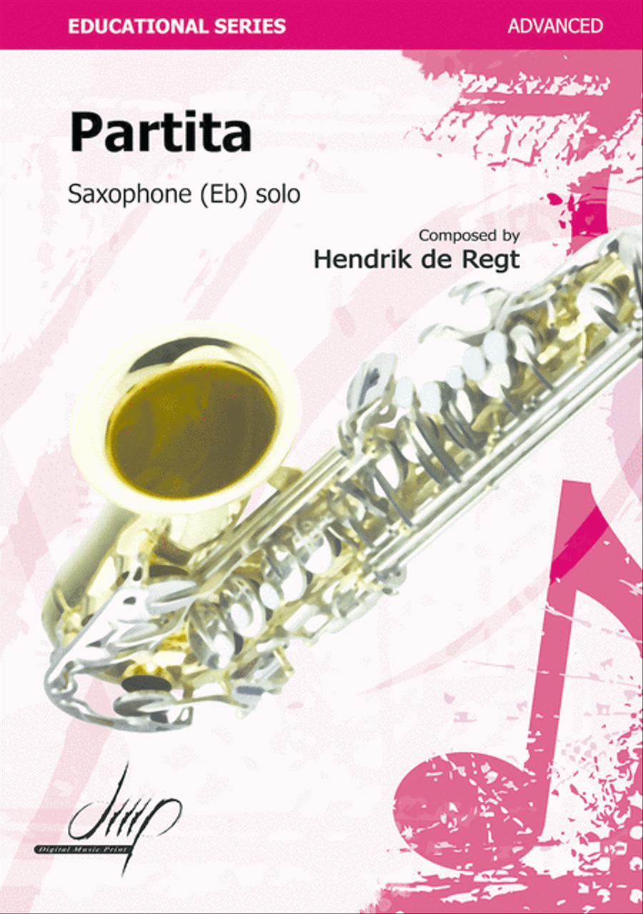 Partita Alto Saxophone scores gallery preview page 1