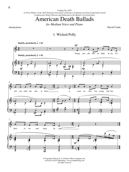 Wicked Polly from American Death Ballads (Downloadable)