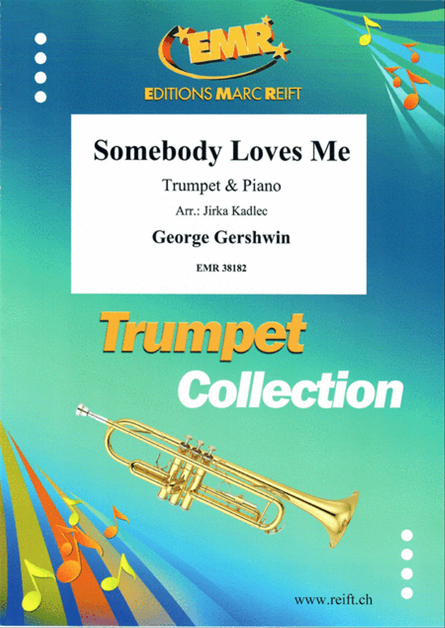 Somebody Loves Me Trumpet Solo scores gallery preview page 1