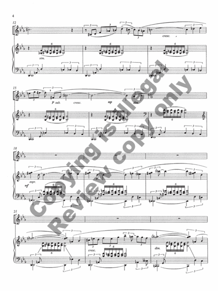 Vocalise for Flugelhorn & Piano