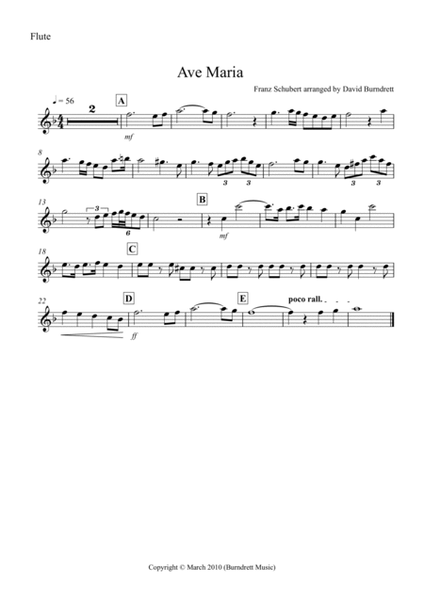 Ave Maria for Woodwind Quintet image number null