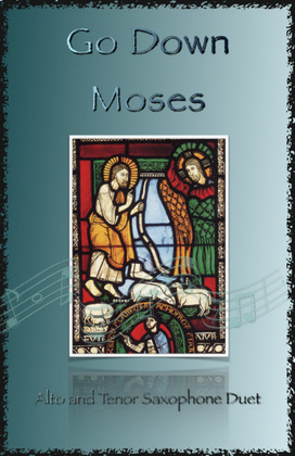 Go Down Moses, Gospel Song for Alto and Tenor Saxophone Duet