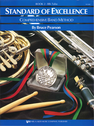 Book cover for Standard of Excellence Book 2, Tuba
