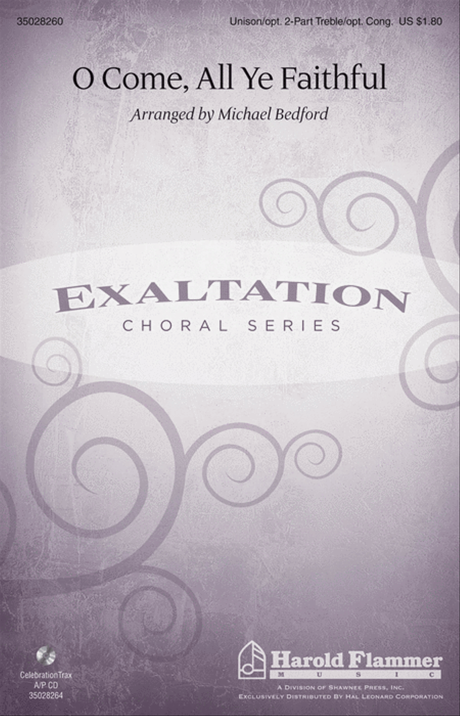 O Come, All Ye Faithful Unison Choir scores gallery preview page 1
