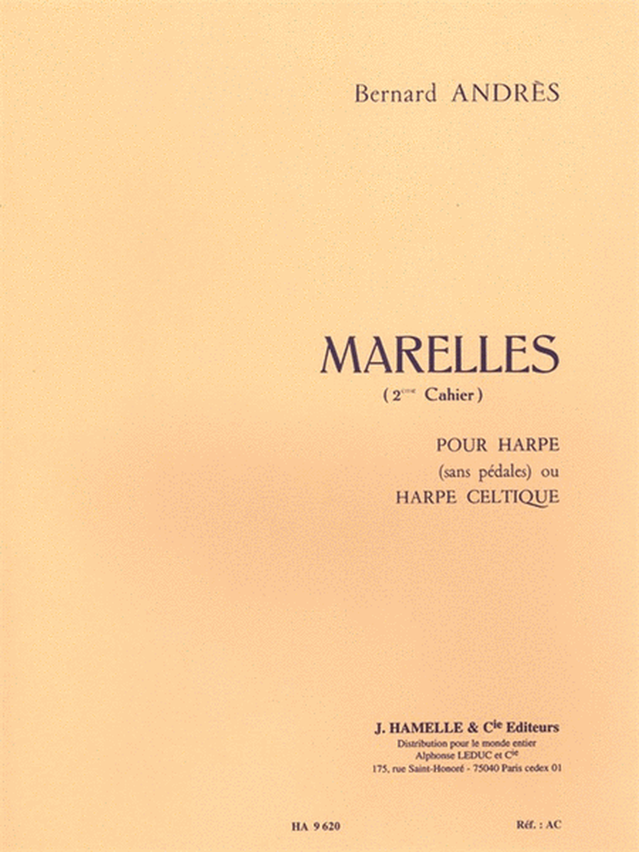 Marelles (2ieme Cahier)