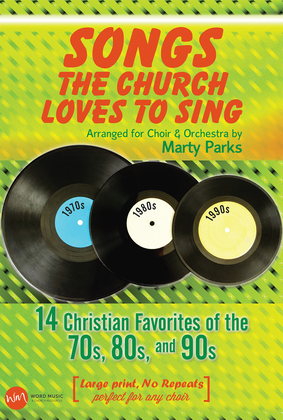 Book cover for Songs the Church Loves to Sing - Orchestration