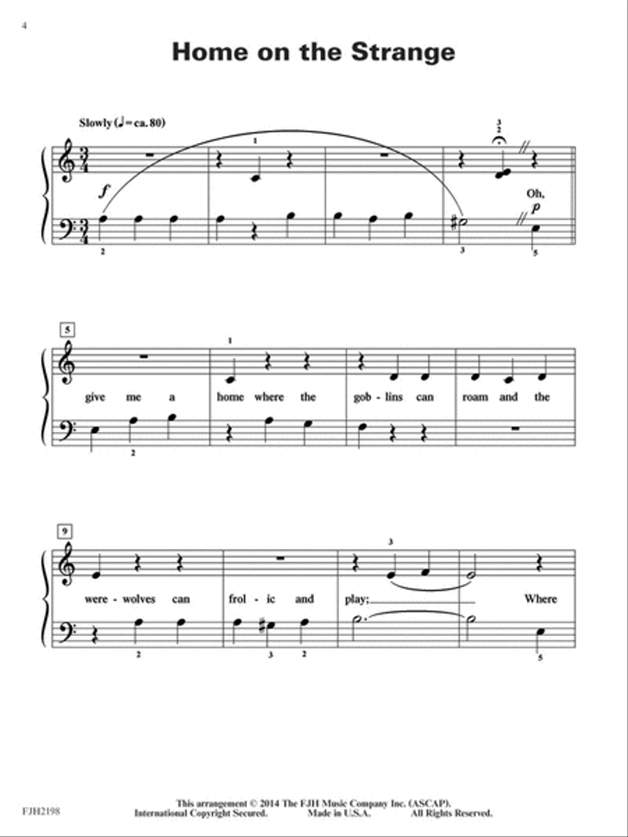 Fractured Folk Songs Piano Method scores gallery preview page 2