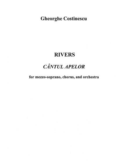 [Costinescu] Rivers: Cântul Abelor