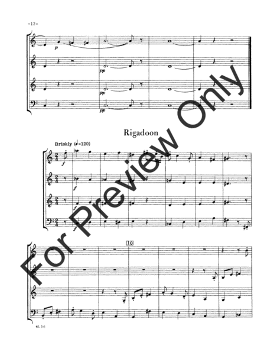 Suite For Brass Suite For Brass Horn scores gallery preview page 14