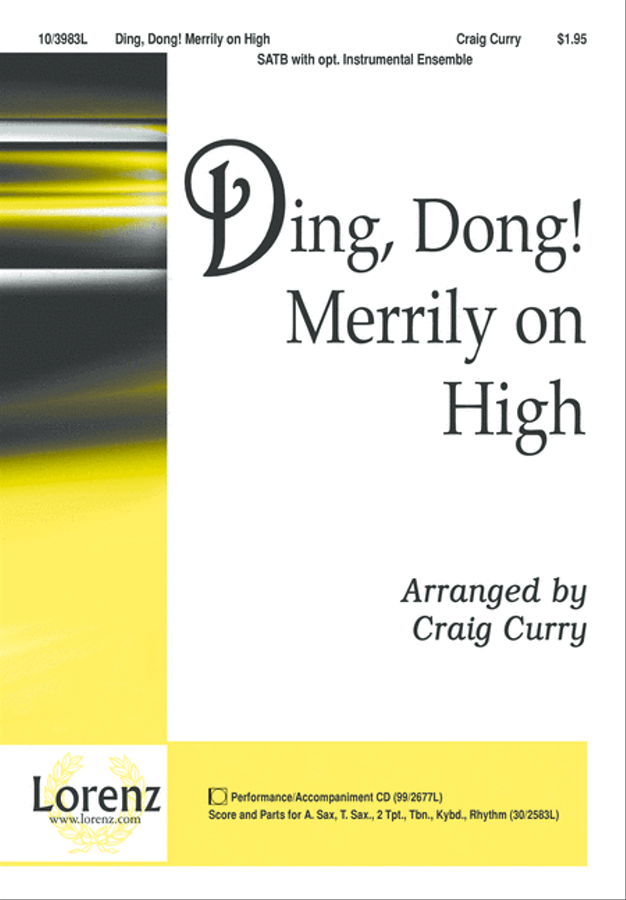 Ding, Dong! Merrily on High 4-Part scores gallery preview page 2