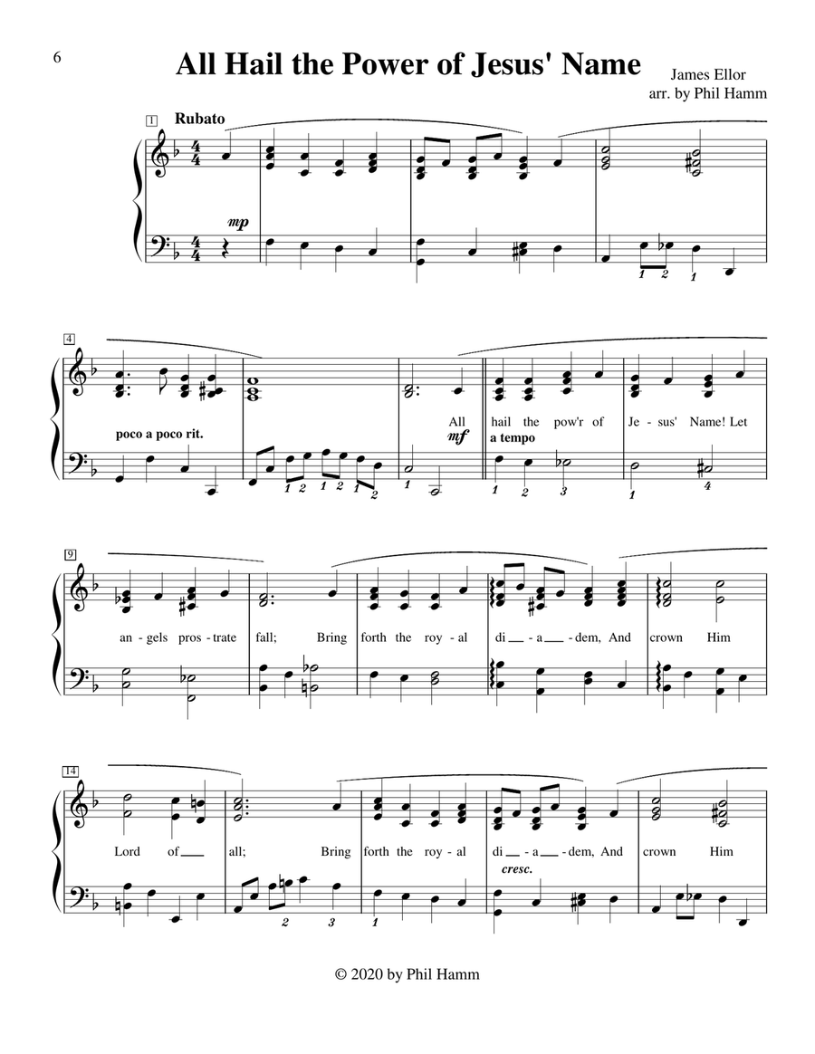 Jazzy Hymn Arrangements Book One-3rd Edition Piano Method scores gallery preview page 5