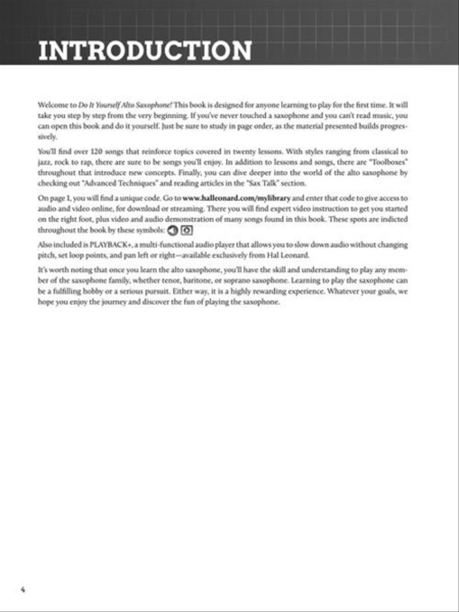 Do-It-Yourself Alto Sax Alto Saxophone scores gallery preview page 5