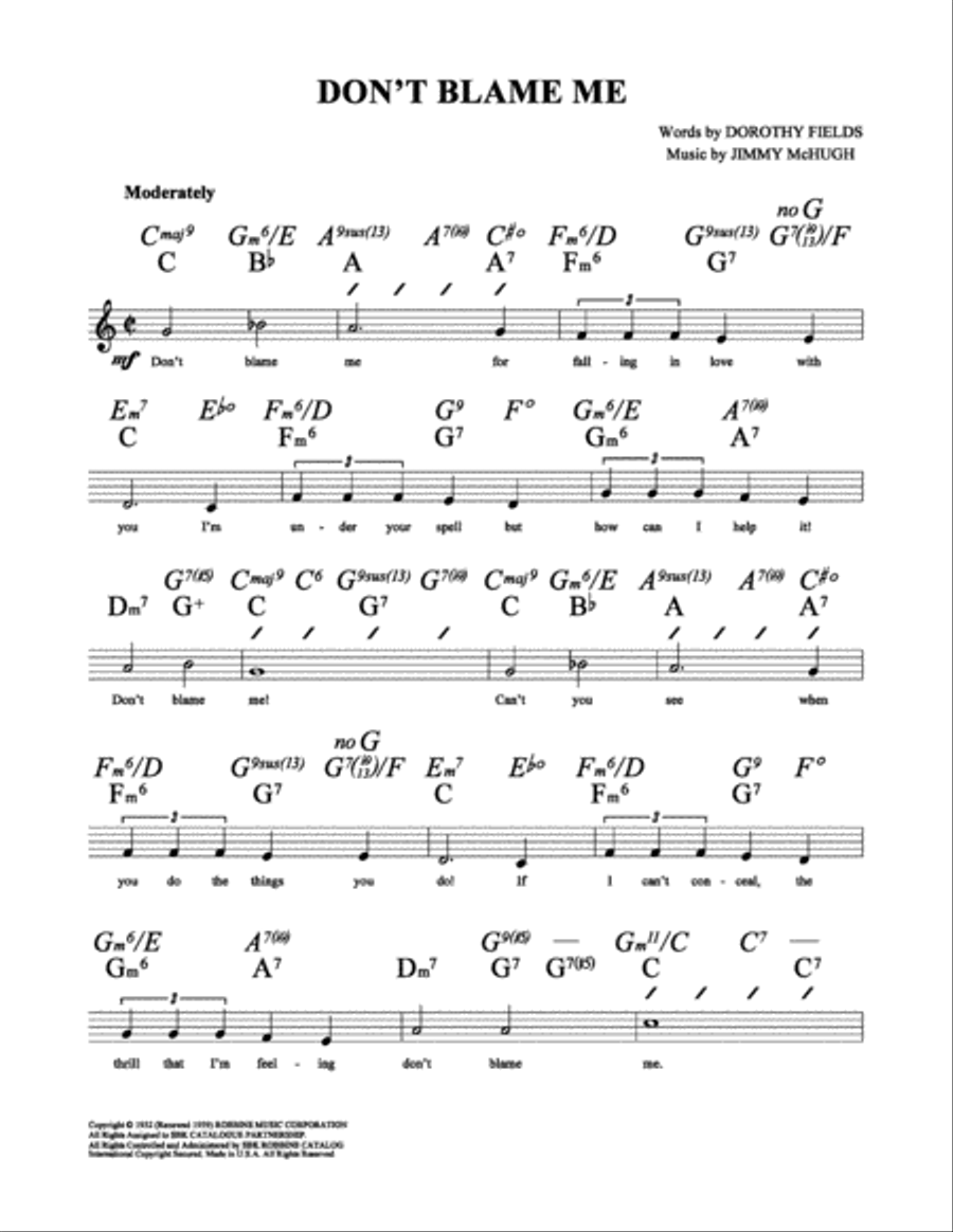 Don't Blame Me School and Community scores gallery preview page 2