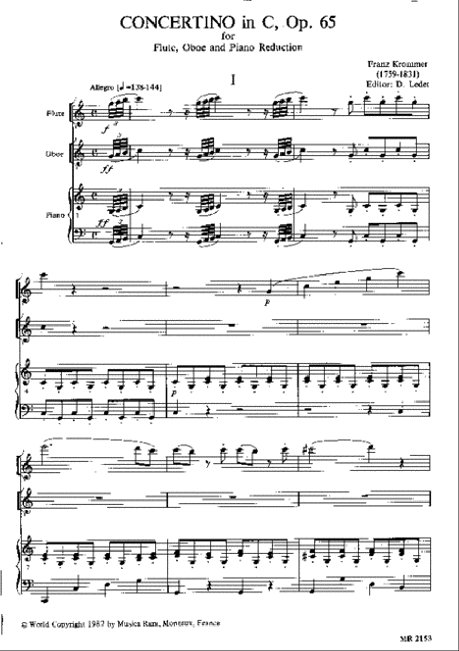 Concertino in C Op. 65 Piano Trio scores gallery preview page 2