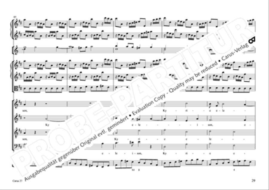 Messa per il Santissimo Natale 4-Part scores gallery preview page 20