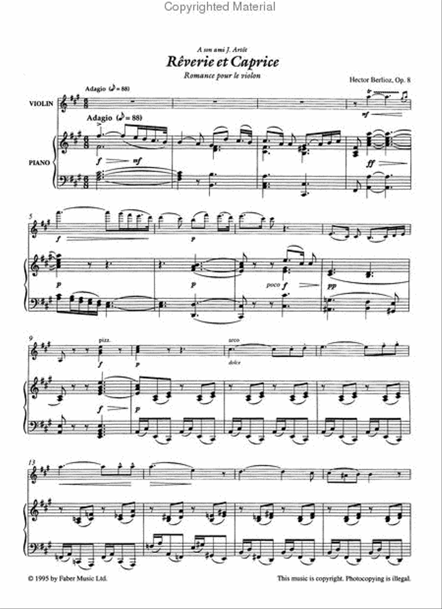 Reverie et Caprice Reverie et Caprice Small Ensemble scores gallery preview page 3