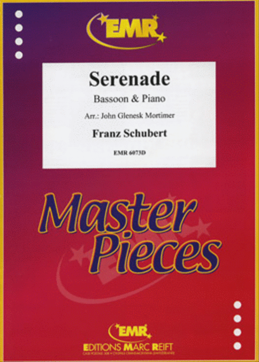 Serenade Serenade Bassoon Solo scores gallery preview page 1