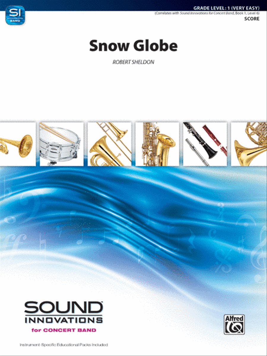 Snow Globe Concert Band scores gallery preview page 1