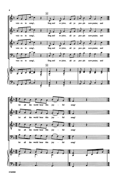 Sing And Rejoice - SATB image number null