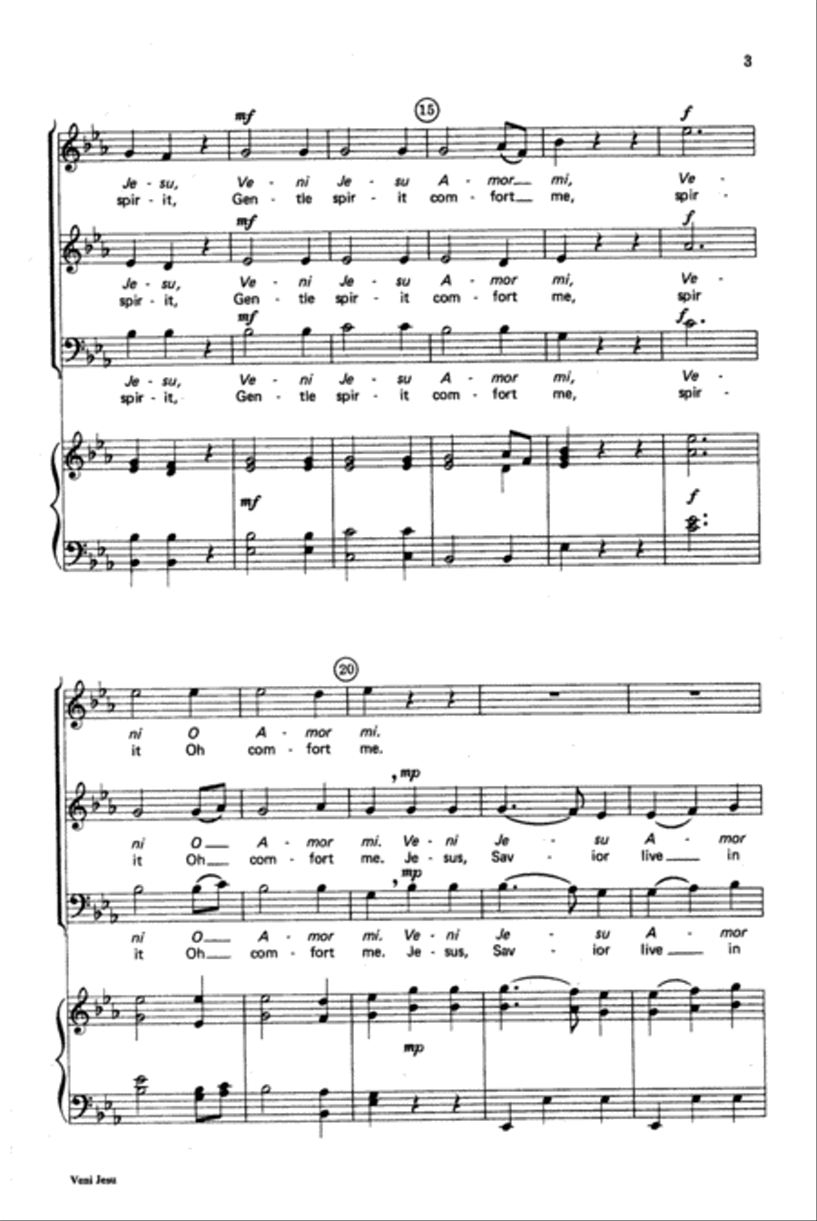 Veni Jesu SAT scores gallery preview page 3