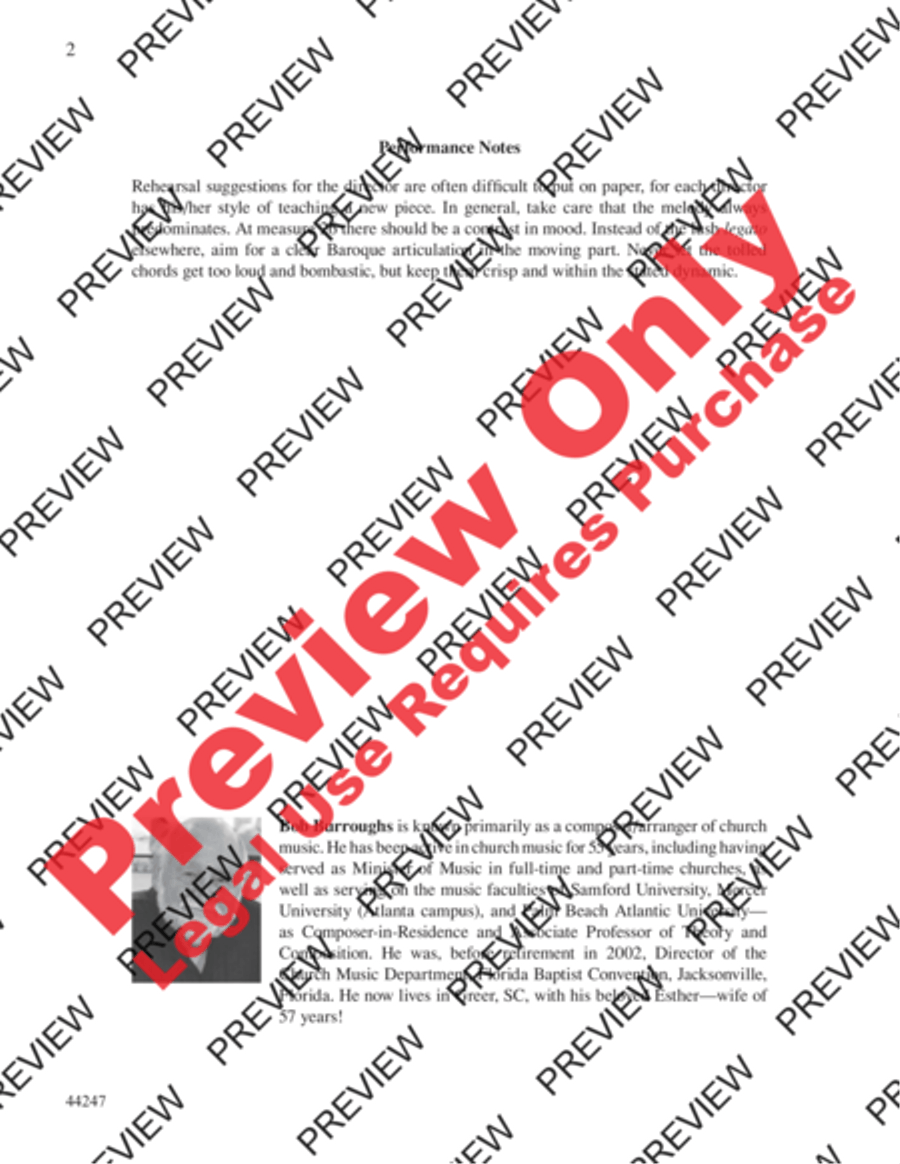 Thanks Be to God Handbell Choir scores gallery preview page 2