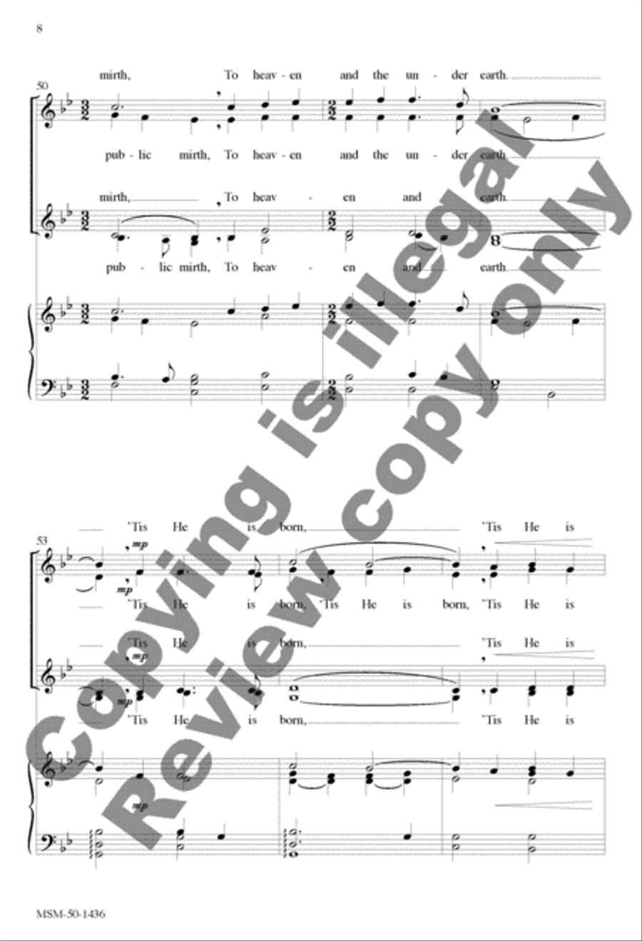 What Sweeter Music SSAA scores gallery preview page 7