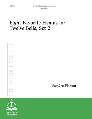 Book cover for Eight Favorite Hymns for Twelve Bells, Set 2
