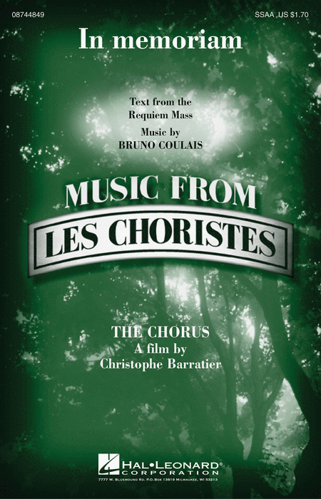 Bruno Coulais : Les Choristes - In memoriam from Les Choristes
