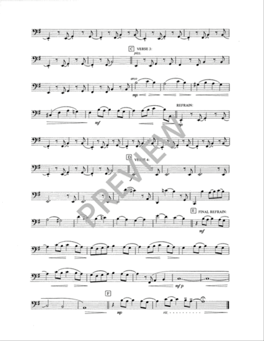 My God, My God, Why Have You Abandoned Me - Instrument edition Alto Recorder scores gallery preview page 4