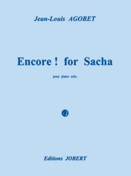 Encore! For Sacha
