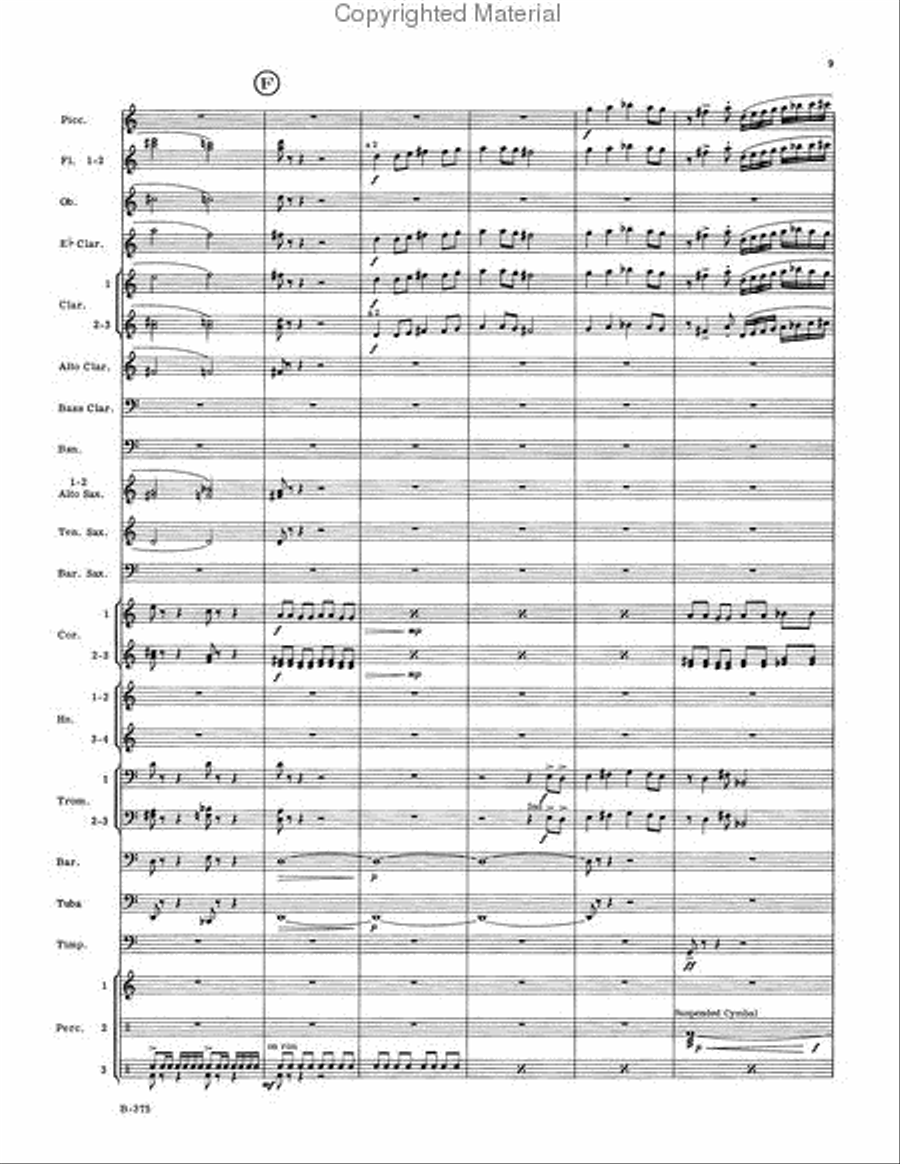 Chorale and Shaker Dance - Score Concert Band scores gallery preview page 4