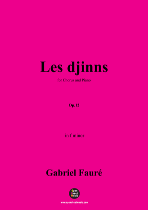 G. Fauré-Les djinns,in f minor,Op.12,