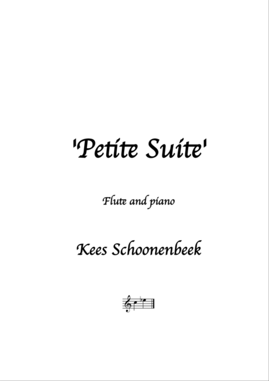 Petite Suite Flute Solo scores gallery preview page 1