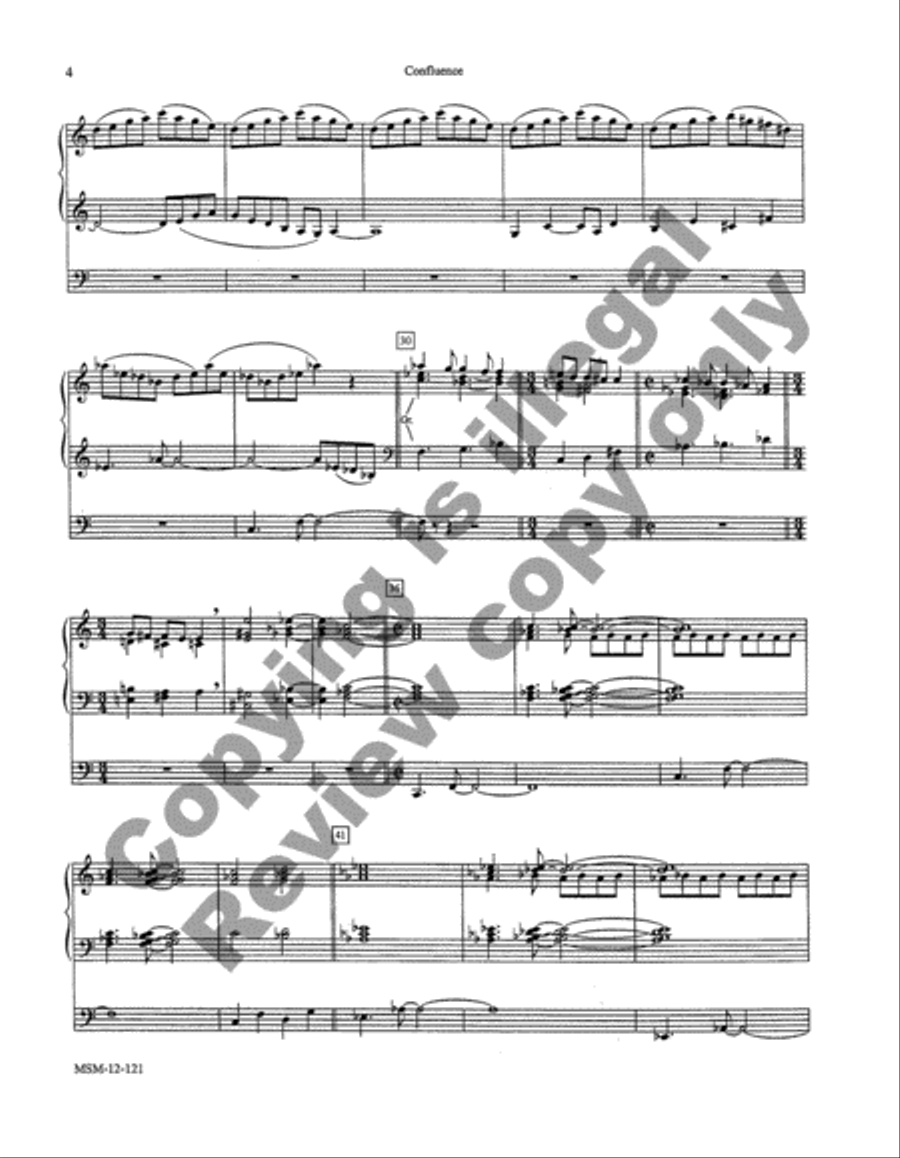 Confluence Organ scores gallery preview page 4