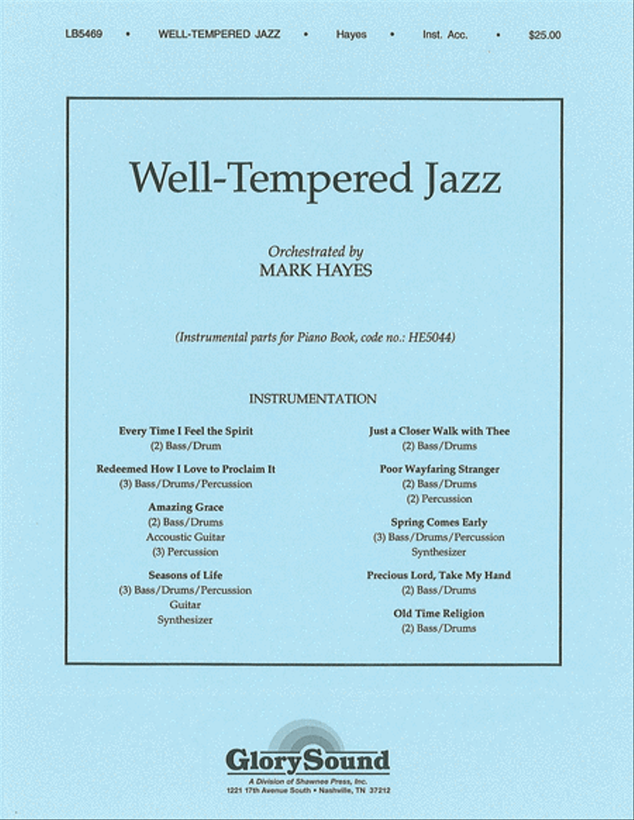 Well-Tempered Jazz Piano scores gallery preview page 1