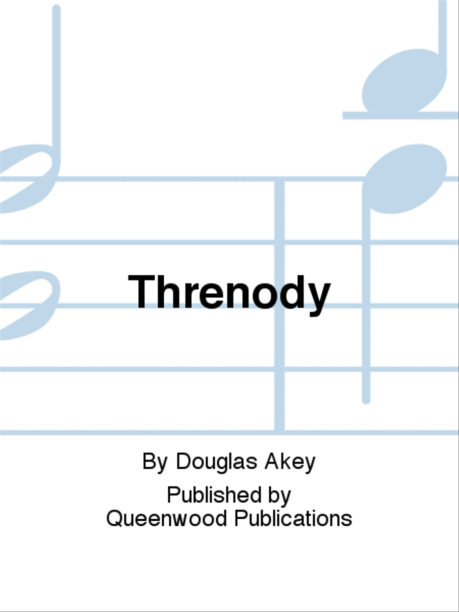 Threnody Concert Band scores gallery preview page 1